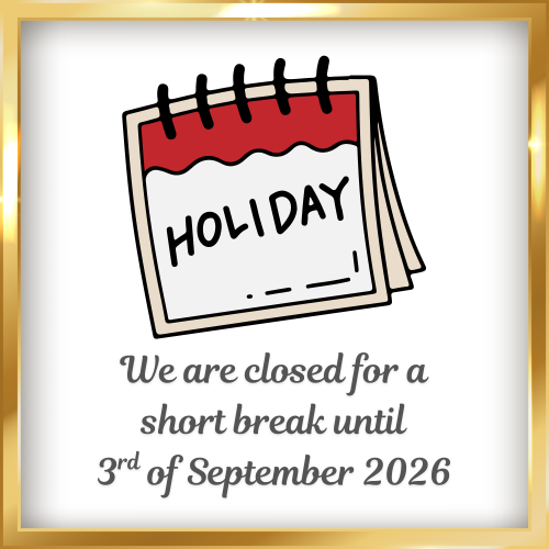 Holiday notice